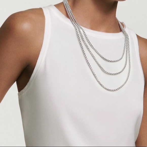 David Yurman Jewelry - DAVID YURMAN BOX CHAIN 72 in. 3.6 mm